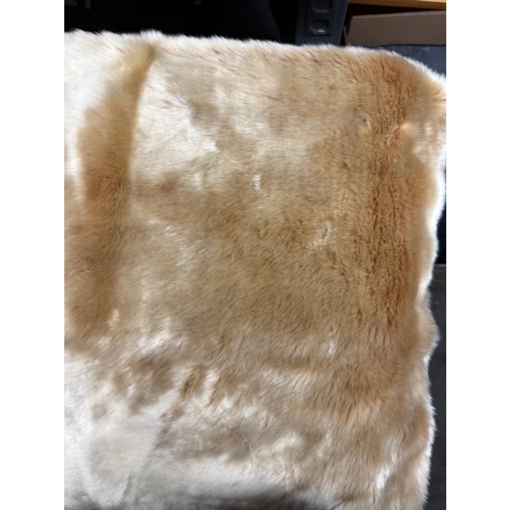 Lovesac Throw Pillow lovesoft Insert Beige Brown 24